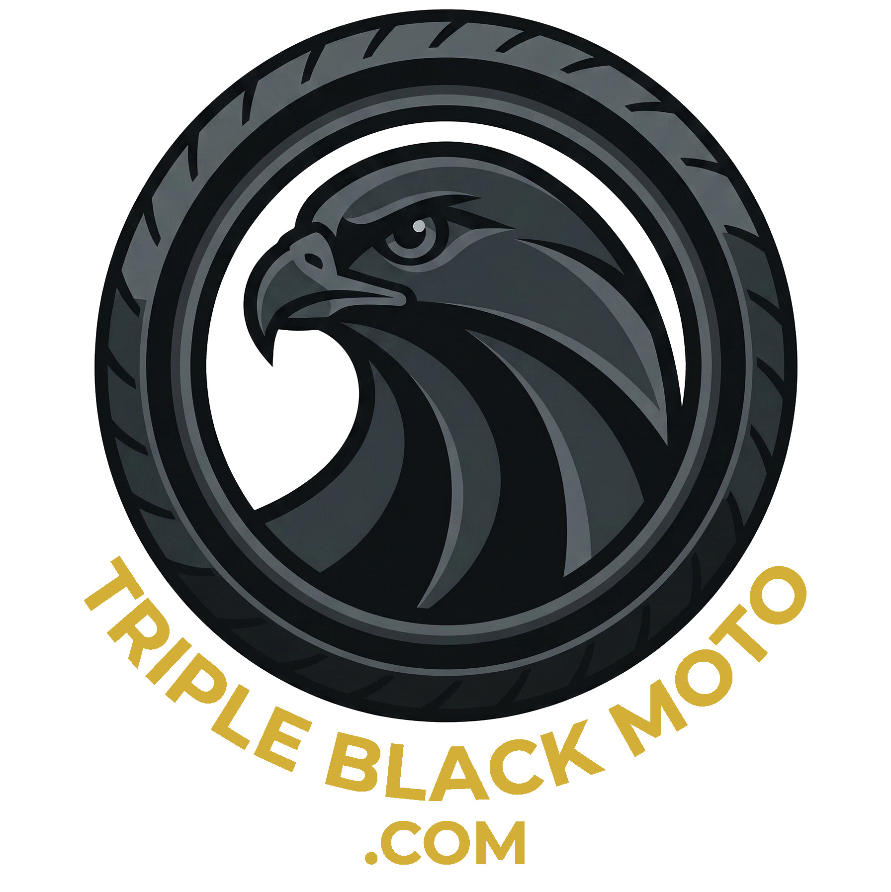 Triple Black Moto Logo